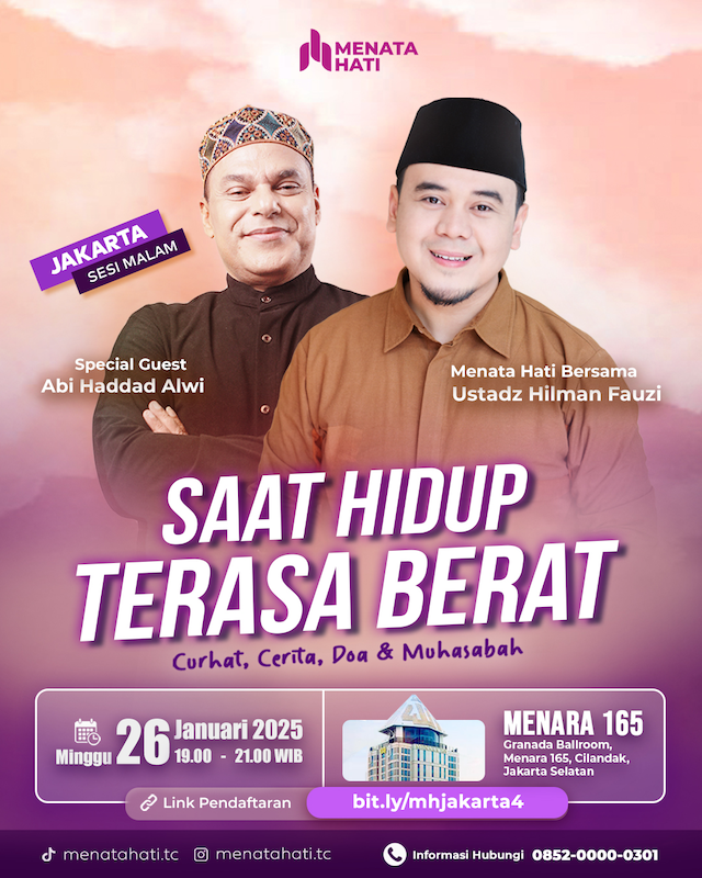 MH Jakarta Sesi Jam 19:00 | Saat Hidup Terasa Berat